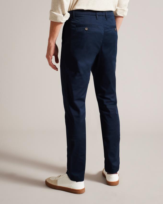 Pantalon Ted Baker Irvine Slim Fit Bleu Marine Homme | COY-86829307